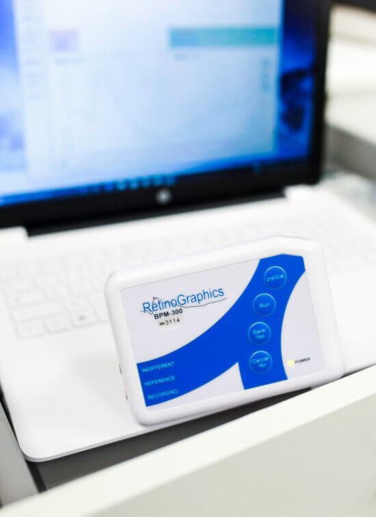 Electroretinogramme RetinoGraphics BPM-300