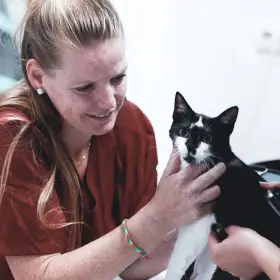 Aurelie Blary, assistante vétérinaire à Lille