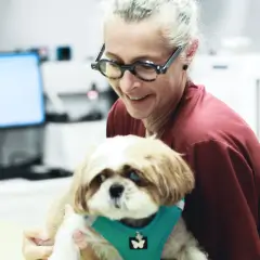 Véronique Lantoine, assistante vétérinaire à Lille